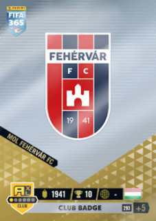 Club Badge Mol Fehervar FC 2023 FIFA 365 Club Badge #293